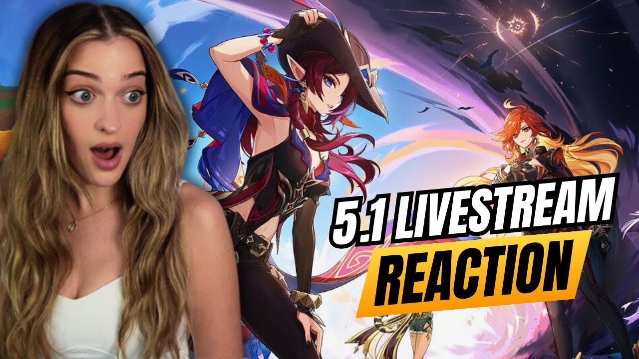 THE LORE IS GETTING CRAZY! GENSHIN IMPACT 5.1 LIVESTREAM REACTION