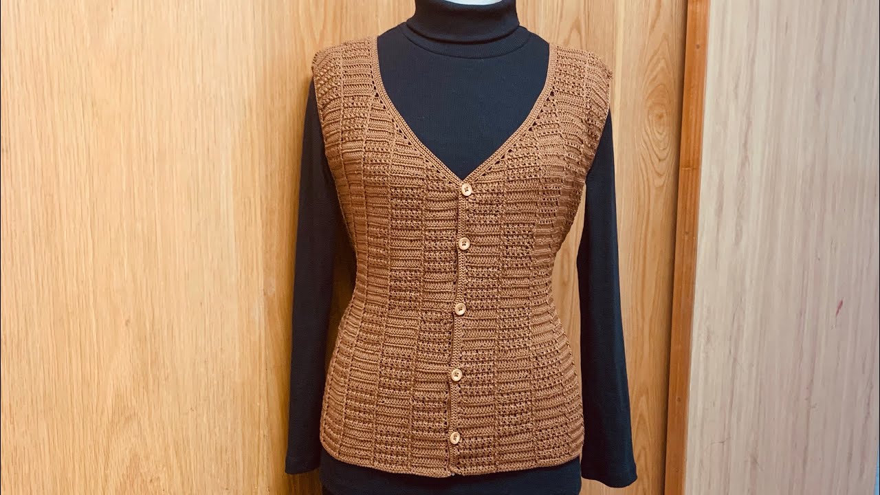 126a. HƯỚNG DẪN MÓC ÁO CARDIGAN