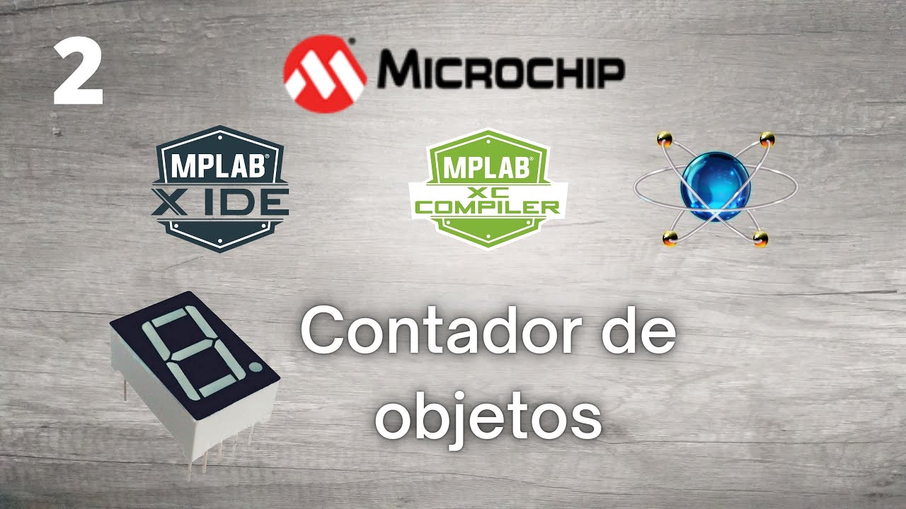 Contador con PIC 16f877a y PIC16f887 MPLAB X, compilador XC8 y simulación en proteus.
