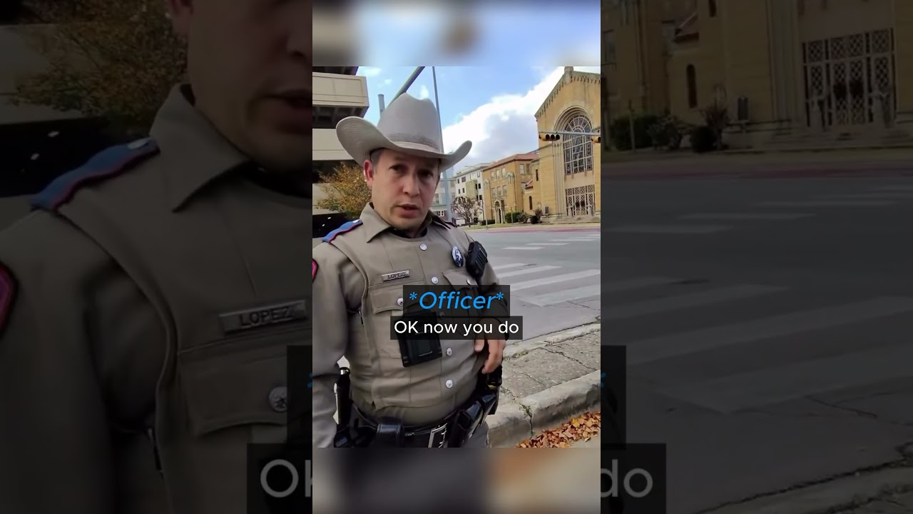 Biker Is Pulled Over But Gets Saved By Lucky Call..