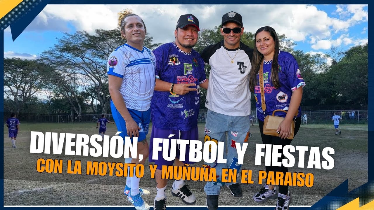 Diversión, futbol y comida en las fiestas del Paraíso con la Moysito y Muñuña 
