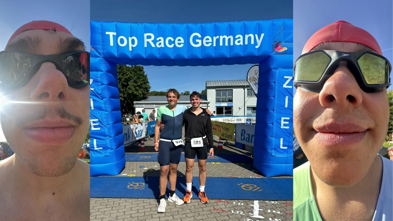 Unser erster Triathlon🏊 🚴‍♂️ 🏃‍♂️