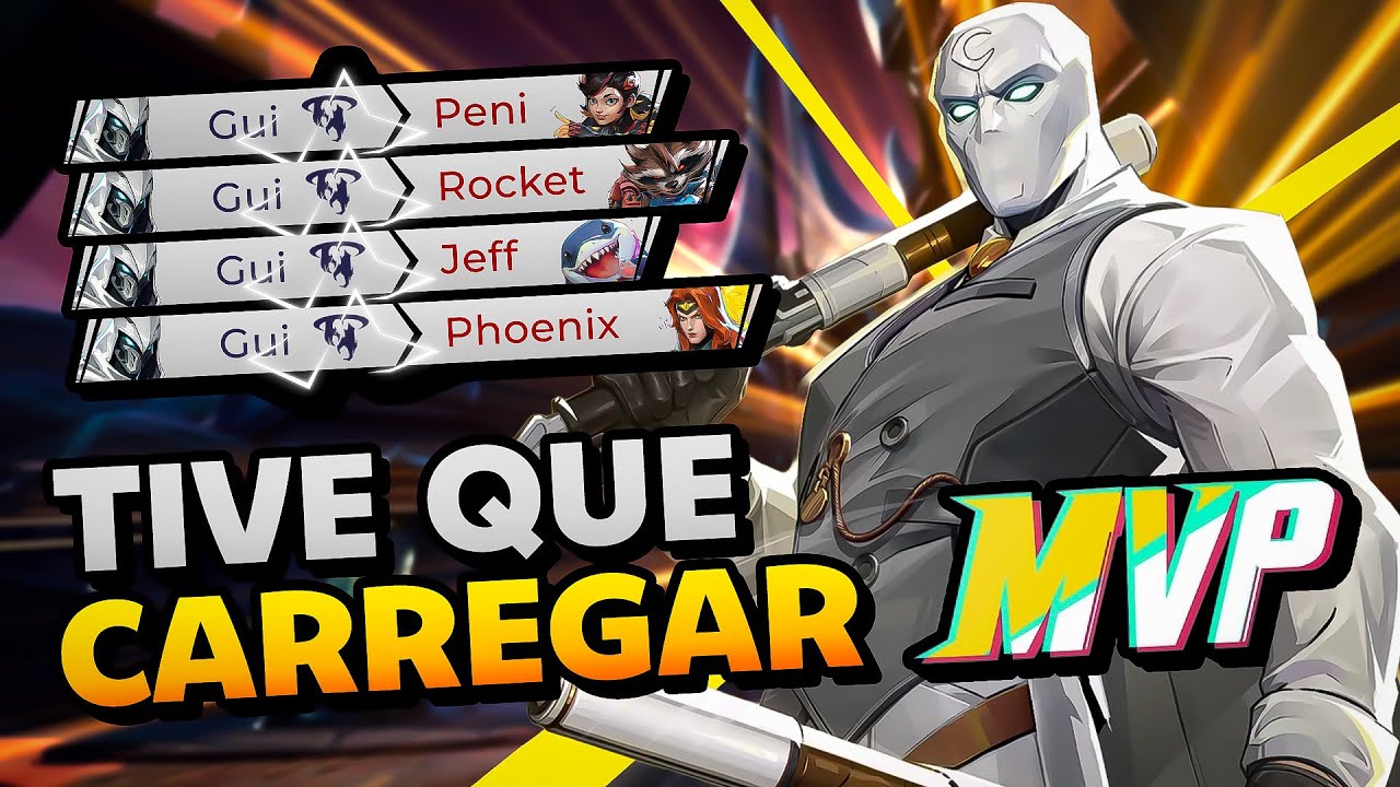 TIVE QUE CARREGAR A PARTIDA MAIS ESTRANHA QUE JÁ JOGUEI