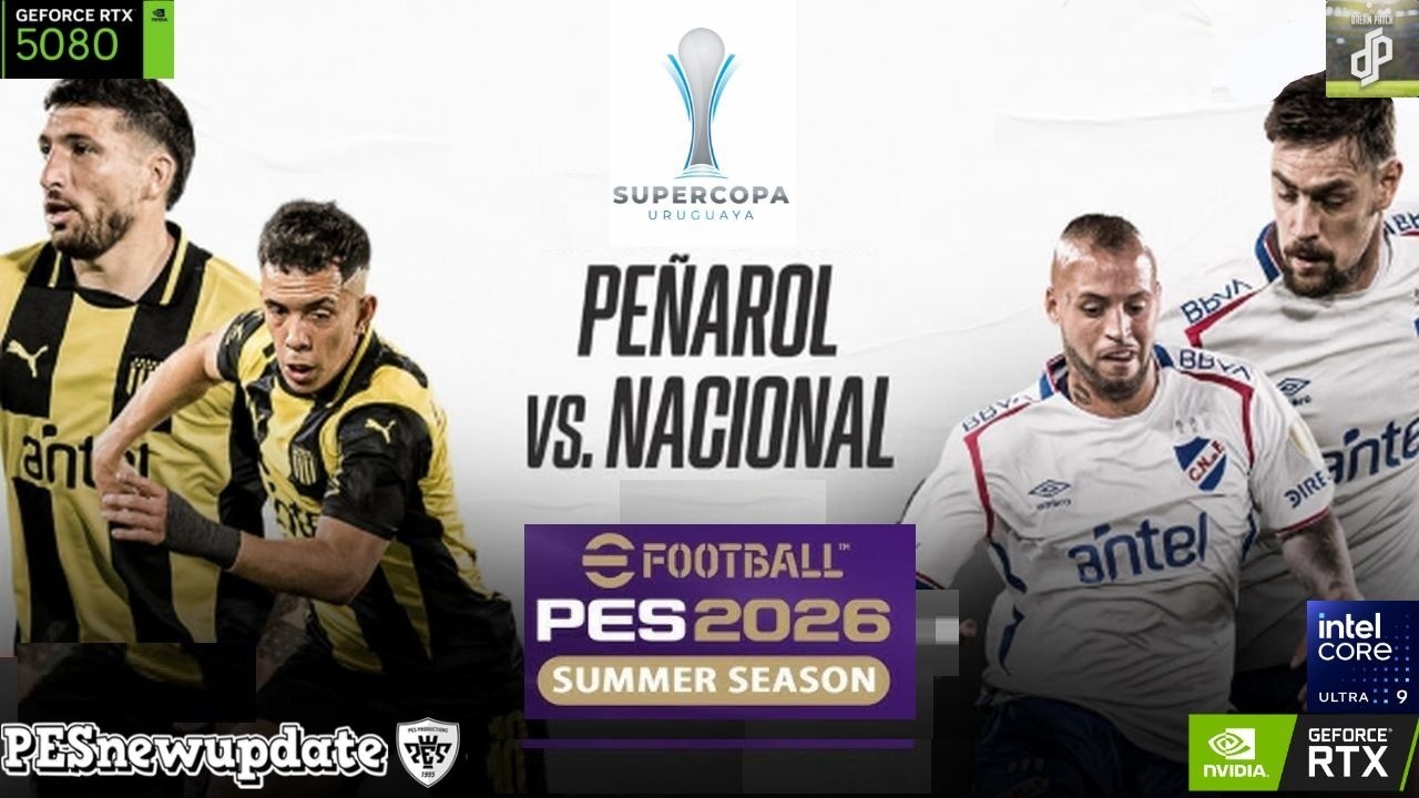 🔥 Peñarol vs Nacional – Supercopa Uruguaya 2026 🏆⚽ |  Superclásico del fútbol uruguayo