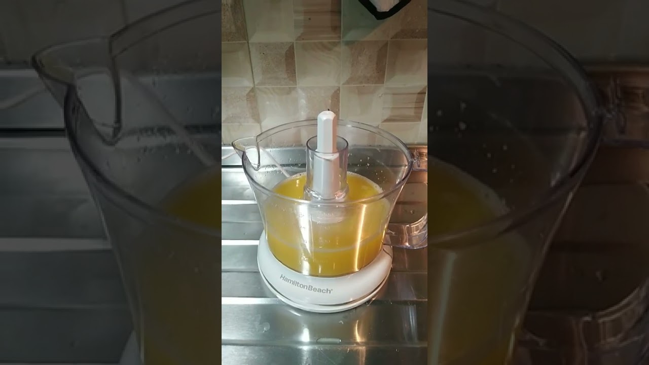 Quita el sabor amargo del jugo de naranja