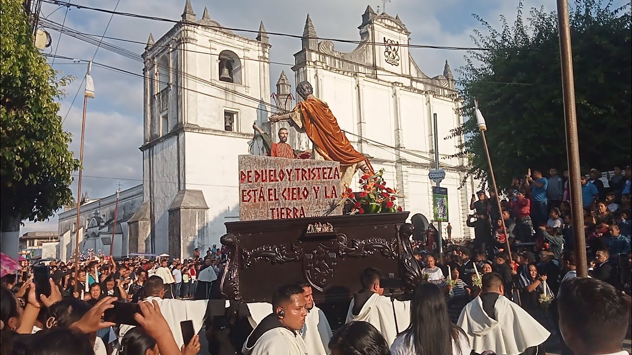 salida del señor sepultado cristo de la exaltación