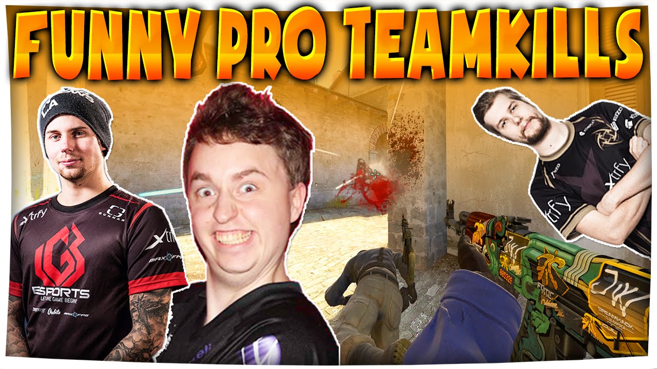 CS:GO - Funny PRO Teamkills ft. f0rest, GeT_RiGhT, dennis & More!