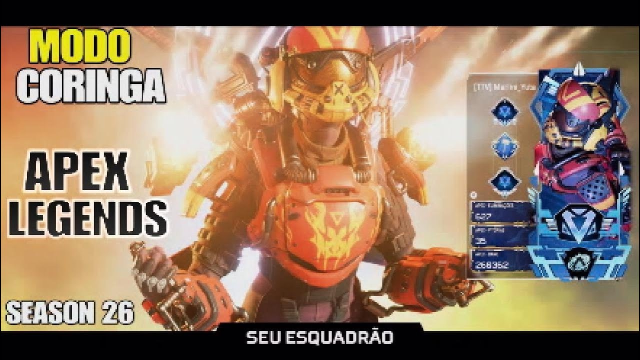 APEX LEGENDS - MODO CORINGA - MUITO FRENÉTICO