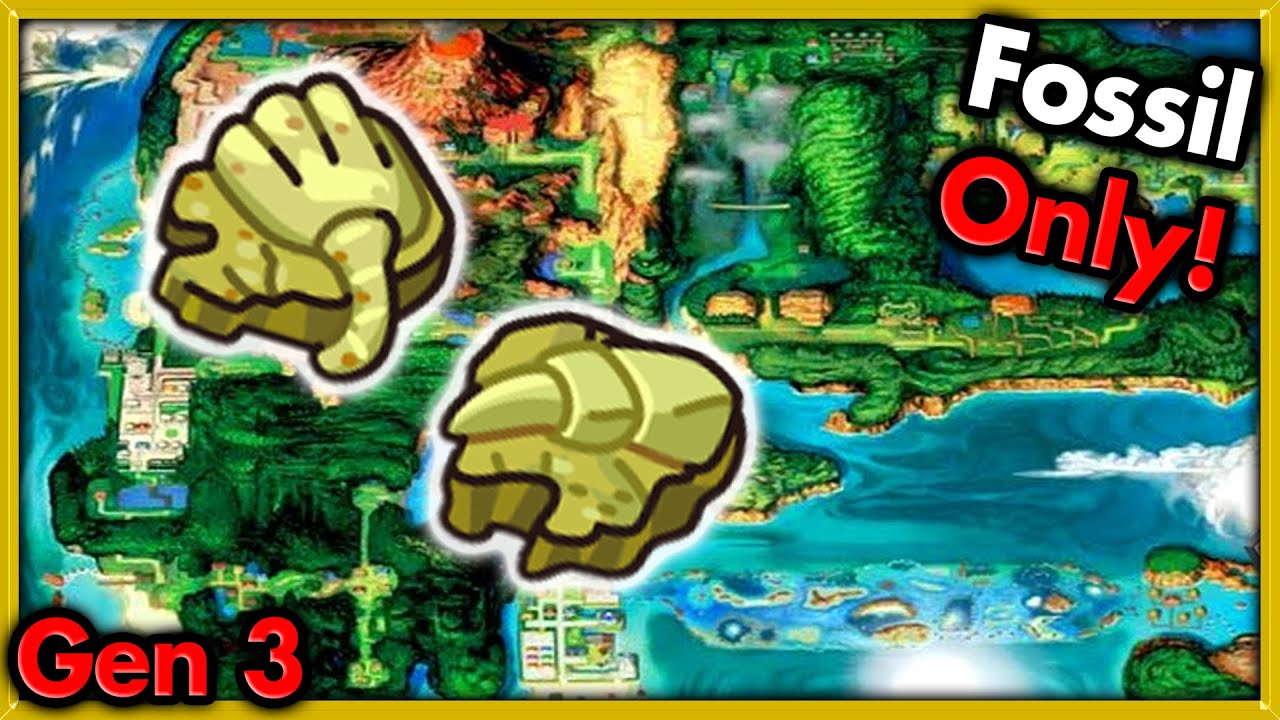 Can I Beat Pokemon Emerald with ONLY Fossil Pokemon? 🔴 Pokemon Challenges ► NO ITEMS IN BATTLE