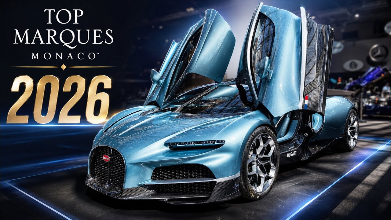 TOP MARQUES MONACO 2026 ! Ce salon automobile est FOU 🤯
