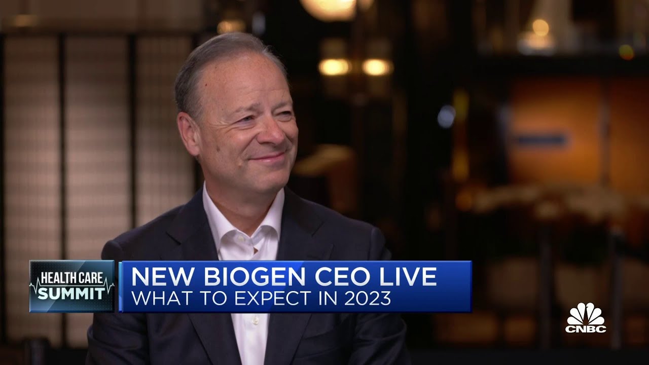 Biogen CEO Christopher Viehbacher breaks down his outlook for '23