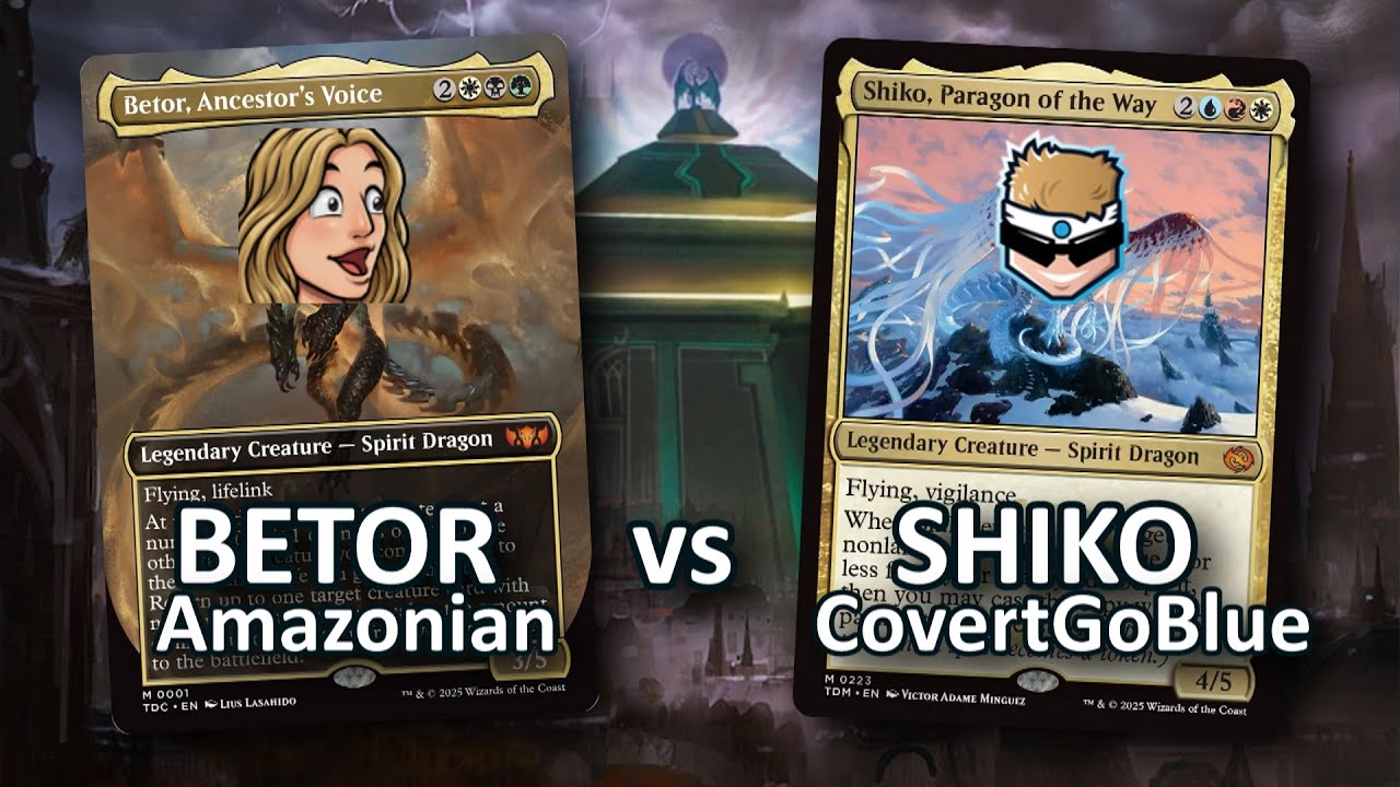Spirit Dragon Showdown: Betor, Ancestor's Voice vs Shiko, Paragon of the Way with @CovertGoBlue