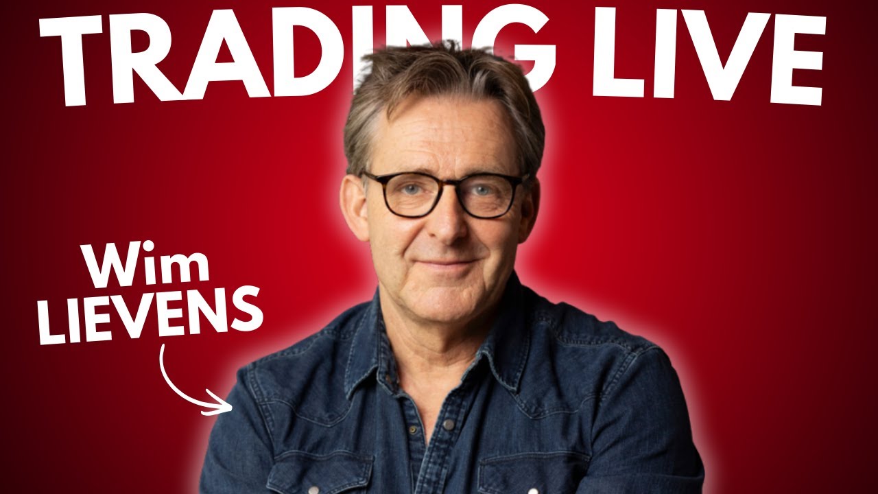 1 heure de trading live avec Wim Lievens sur le Futures Nasdaq