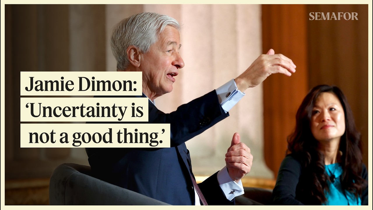 JPMorgan Chase CEO Jamie Dimon talks to Semafor's Gina Chon | BlackRock Retirement Summit