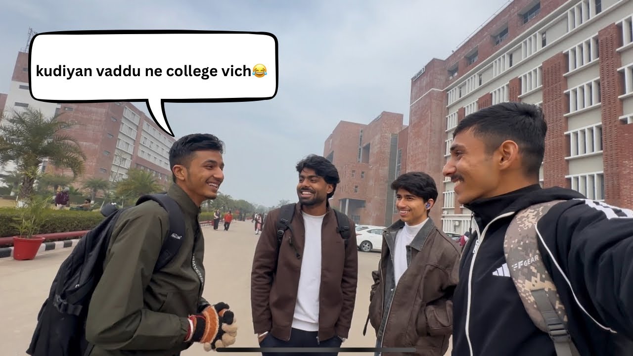 Exploring GIRLS in CGC UNIVERSITY, MOHALI🥴