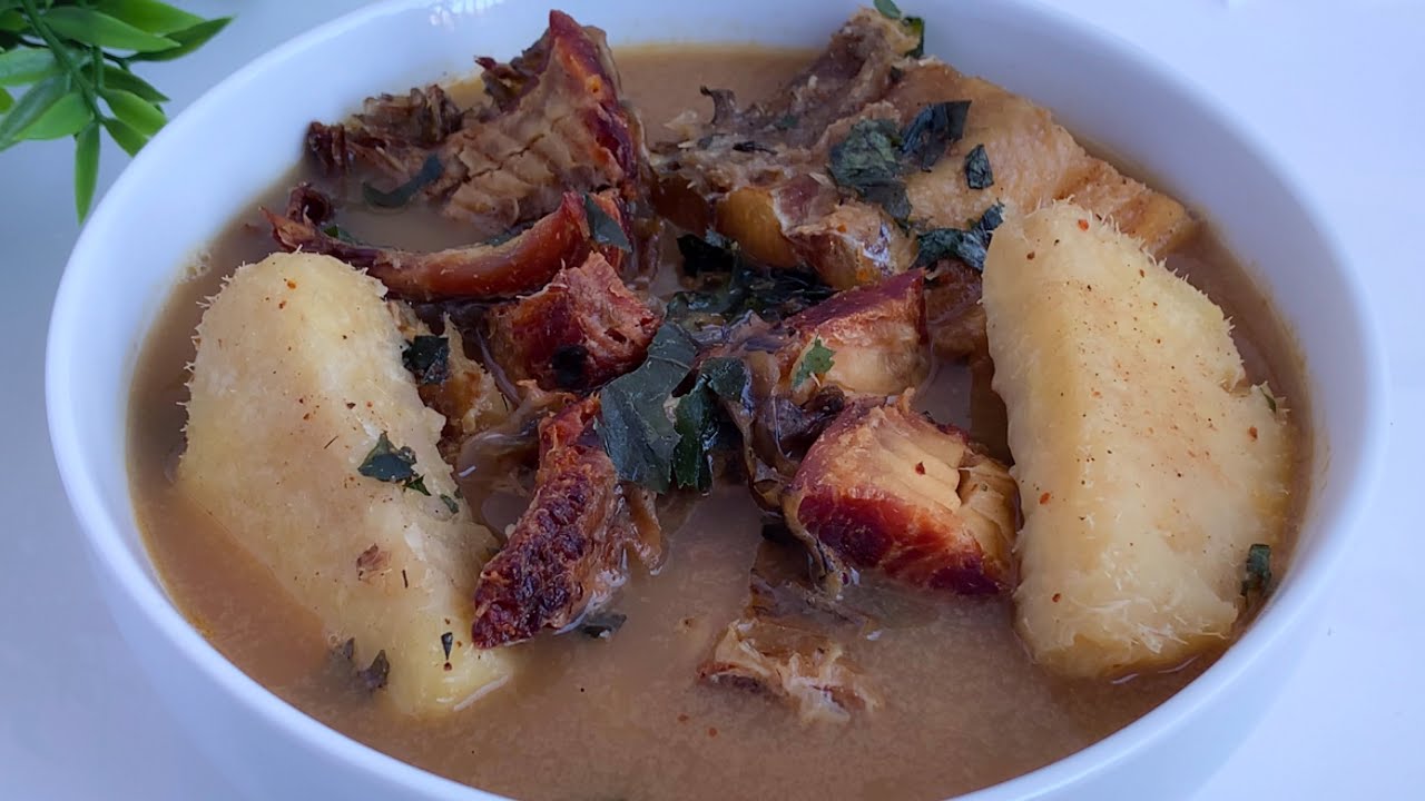HOW TO MAKE JI MMIRI OKU//YAM PEPPER SOUP FOR NEW MOMS