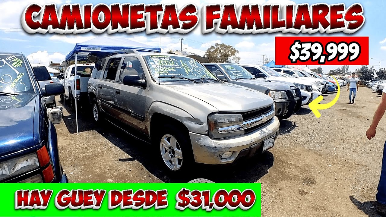 🔥Camionetas Familiares Van Guayin Baratas desde $31,000 tianguis de Autos BARATOS Buenas Ofertas ¡¡¡