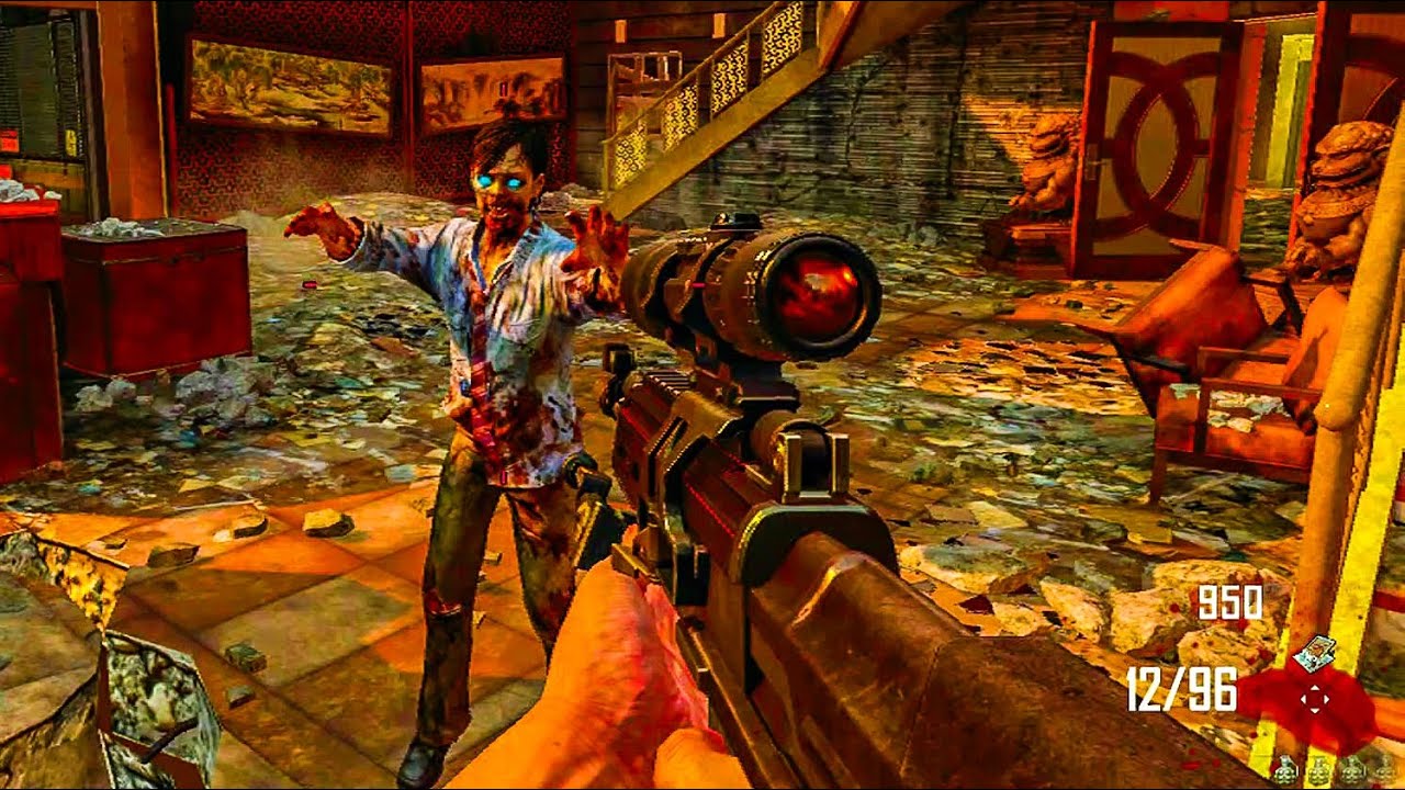 BLACK OPS 2 ZOMBIES: DIE RISE GAMEPLAY! (NO COMMENTARY)