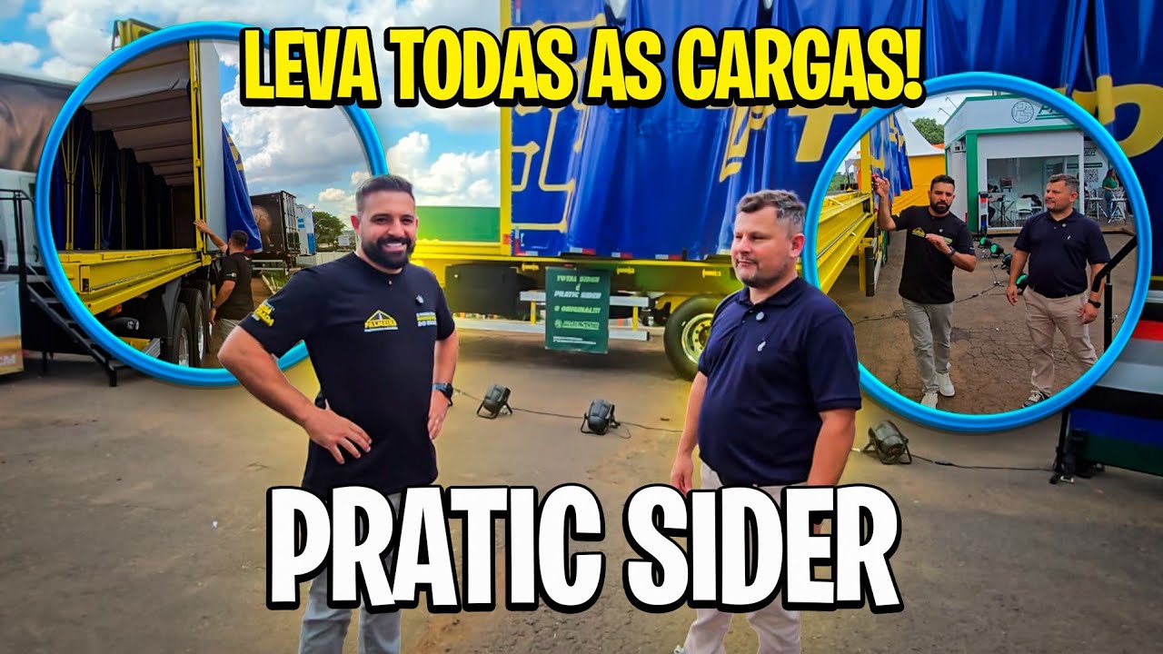 💥UM SIDER QUE LEVA CARGAS DE TODOS IMPLEMENTOS , FACILIDADE NO ENLONAMENTO ! PRATIC SIDER .
