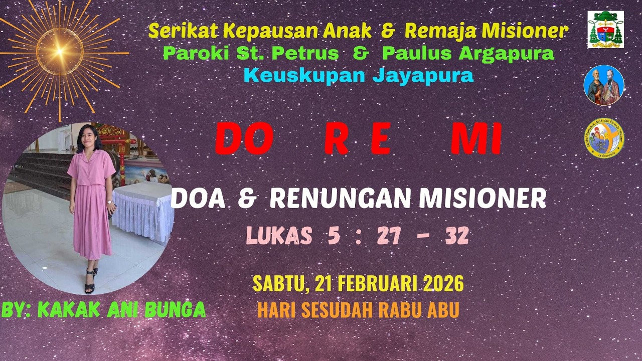 DOREMI Edisi Sabtu 21 Februari 2026 Bersama Kakak Ani Bunga