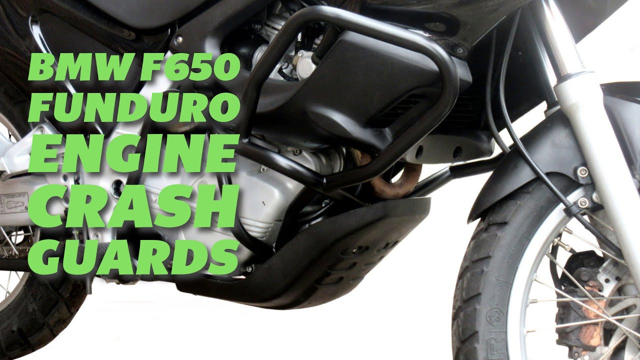Installing HEED Engine Protectors on BMW F650 Funduro