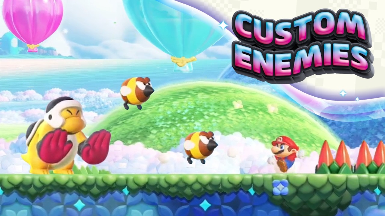 How I Made Custom Enemies and Objects in Mario Wonder