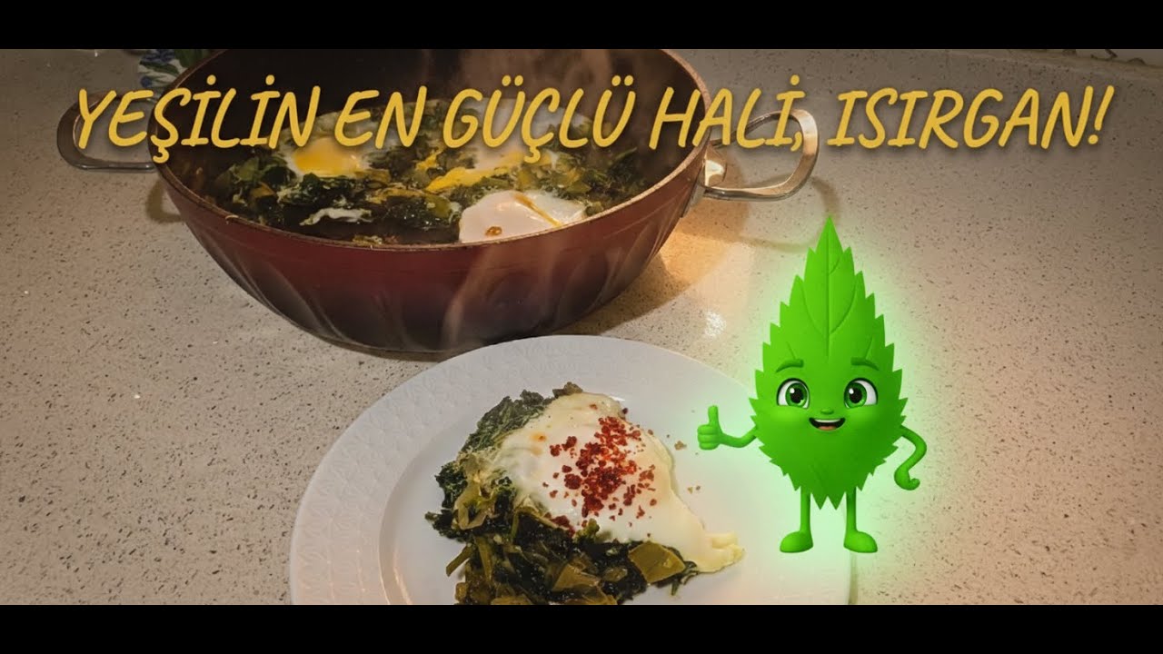 DOĞADAN SOFRAYA GELEN ŞİFA ! 🌿 ISIRGANLI KÖY TAVASI 💚