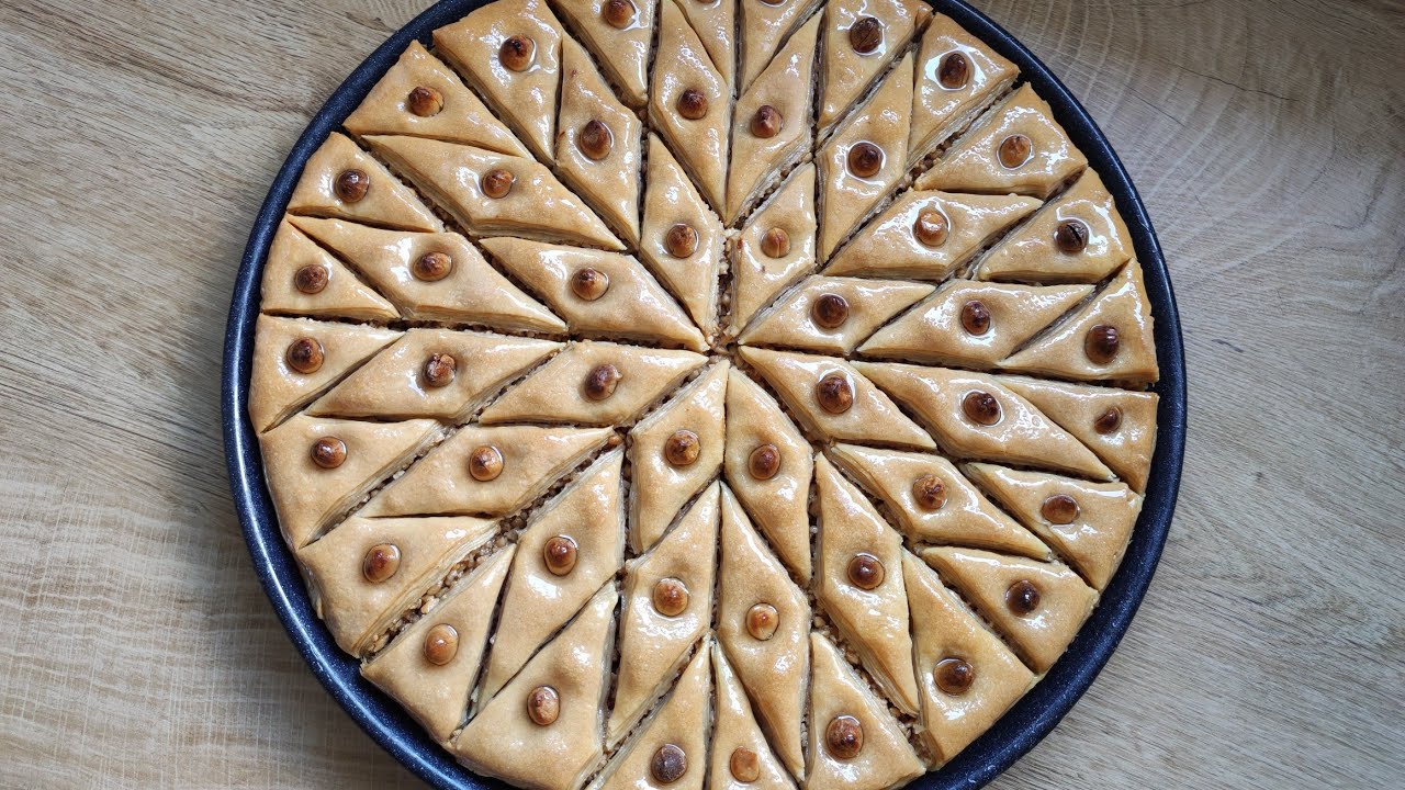 Recette baklawa 100% maison sans machine
