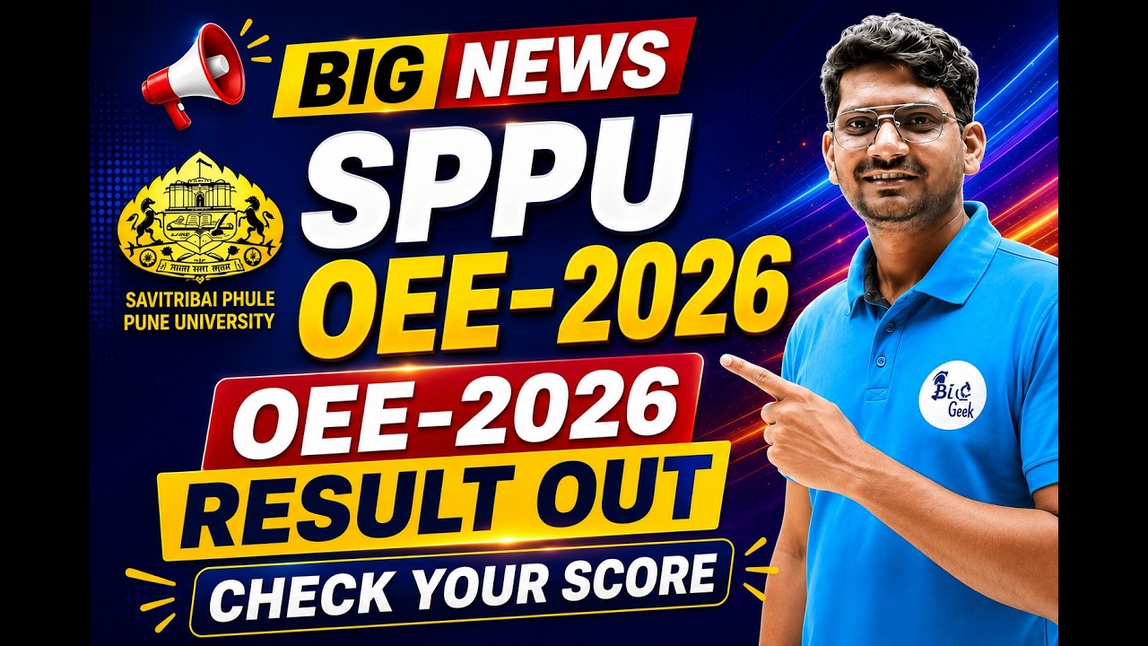 🔥 BIG UPDATE: SPPU OEE 2026 Result Released | Download Your Scorecard Today
