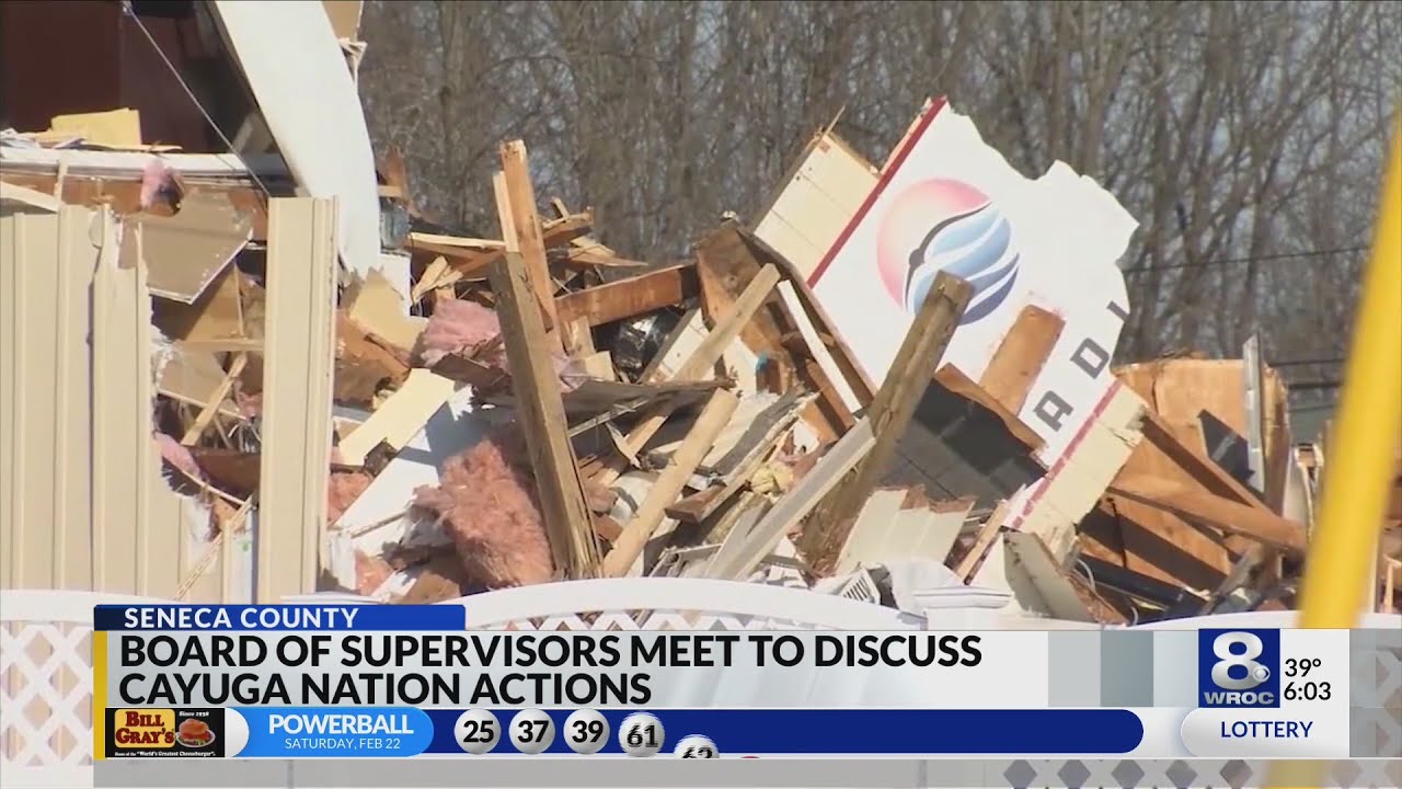 Seneca County supervisors hold meeting to discuss Cayuga Nation & potential legal action