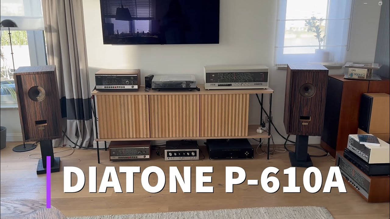 Diatone P-610A + Saba HI-FI Studio I