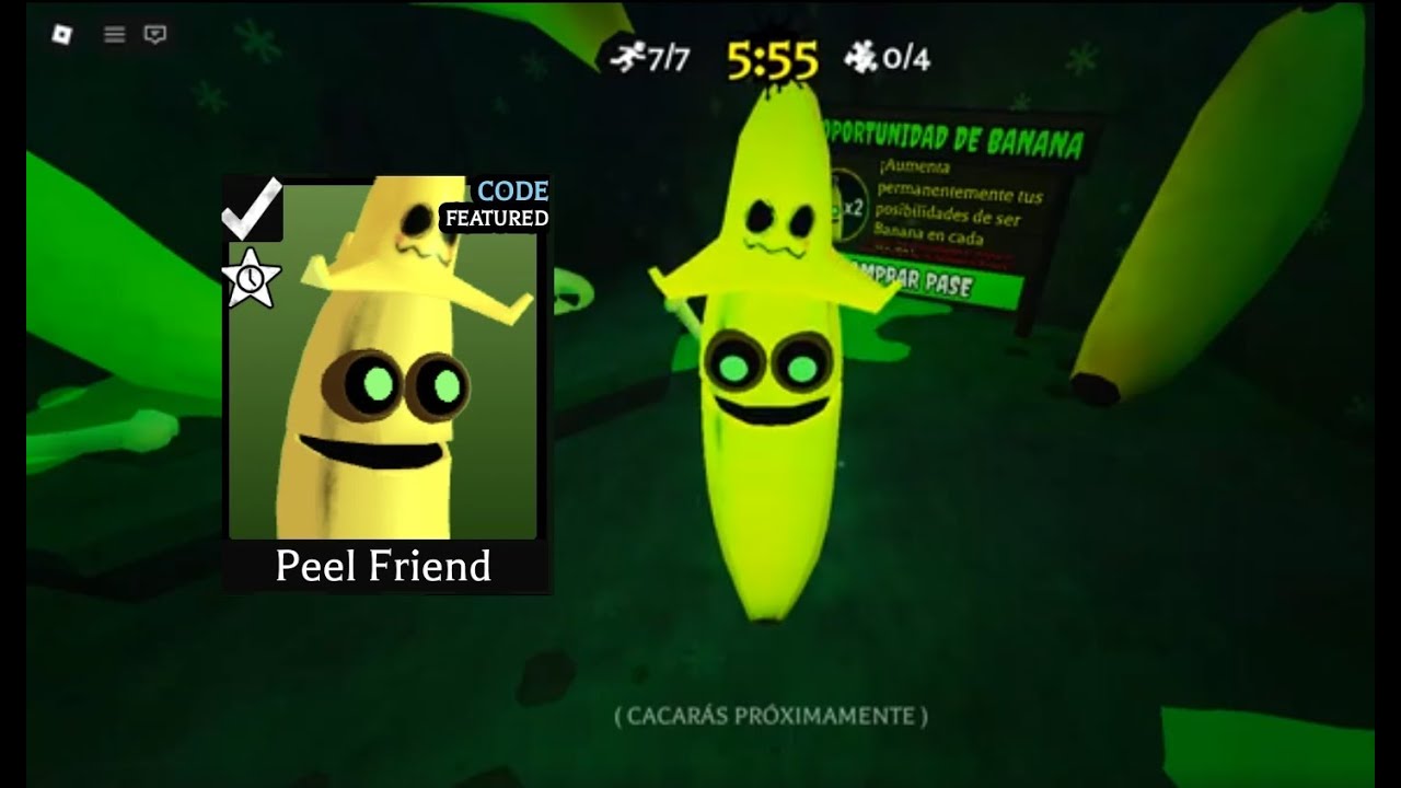 Peel Friend skin | Banana Eats gameplay