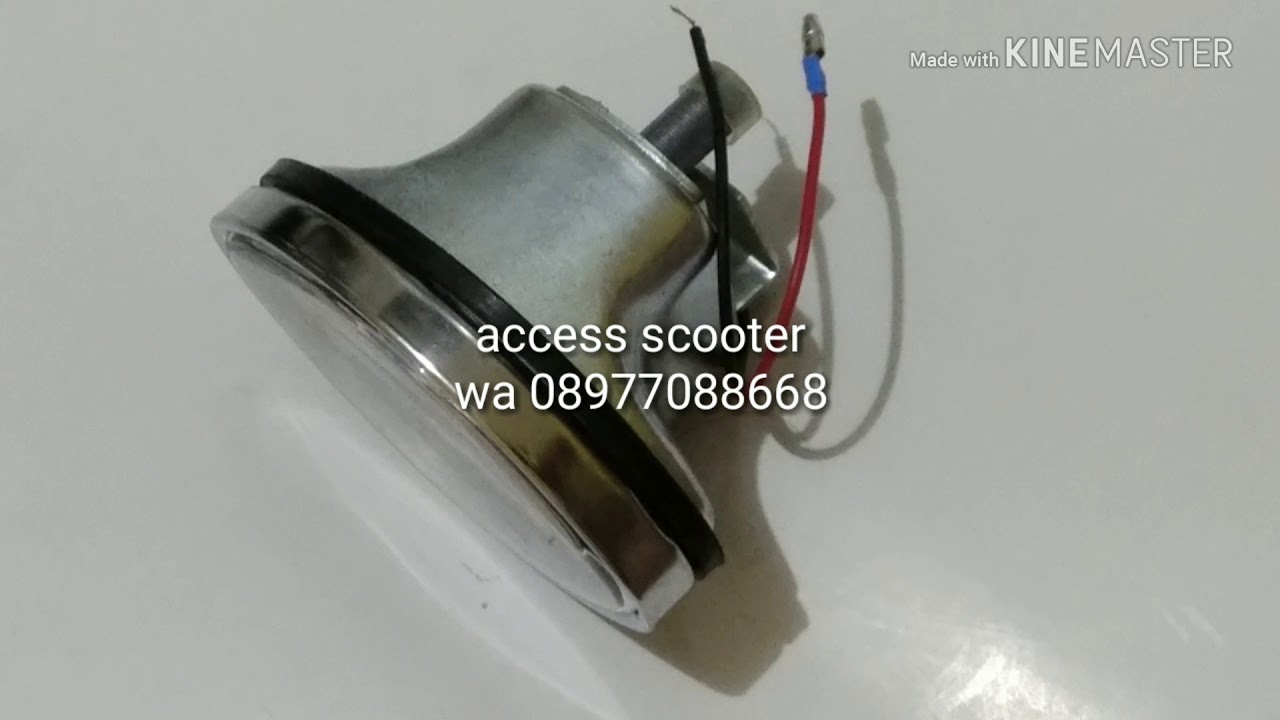Kilometer speedometer vespa sprint 1975