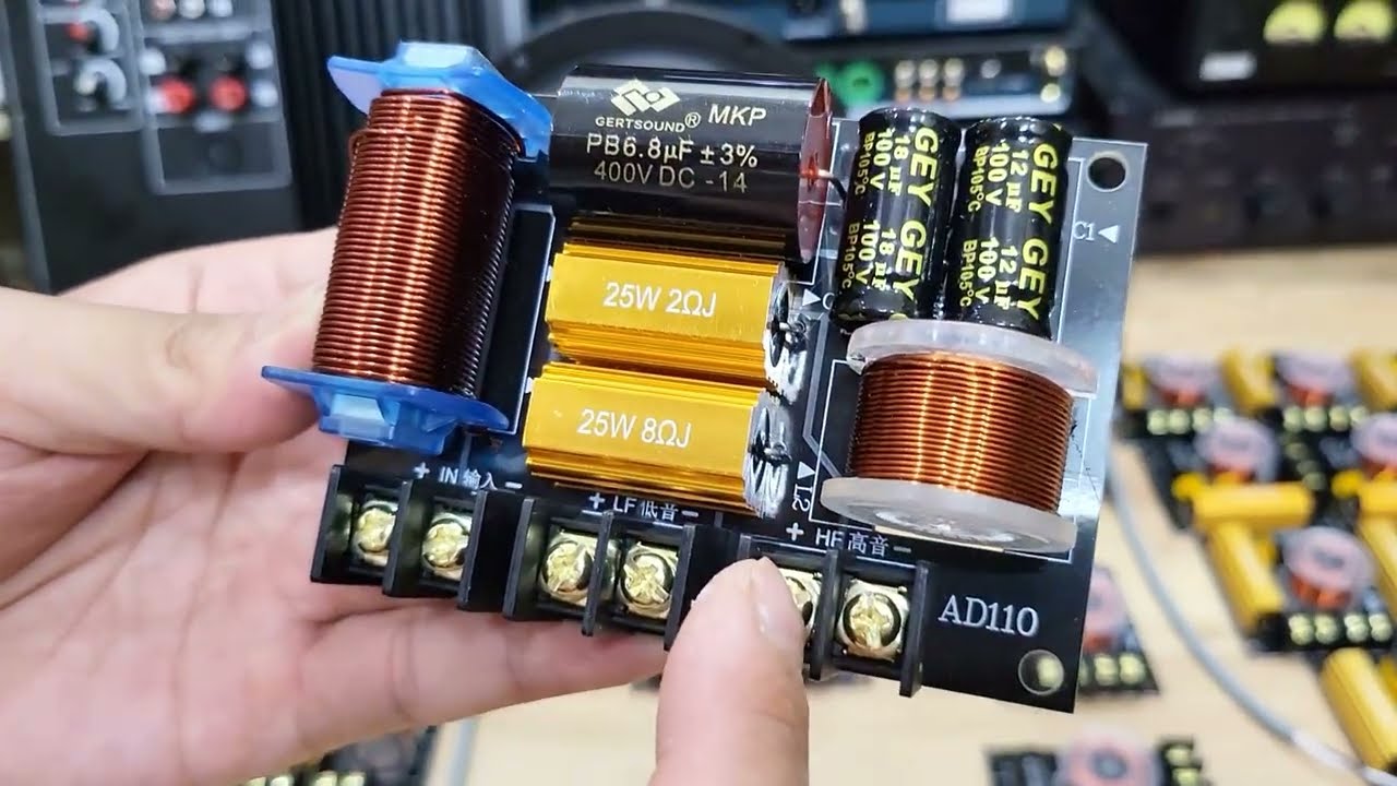 Mạch ph&acirc;n tần loa nhập khẩu chỉ từ 195K bắt v&iacute;t KO phải h&agrave;n gi&aacute; 1 c&aacute;i