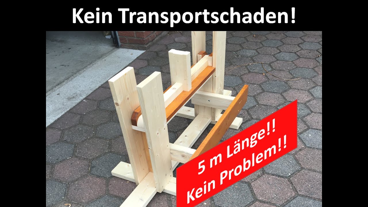 FEHLER bei der Ladungssicherung? ❌ So transportierst du lange Balken richtig