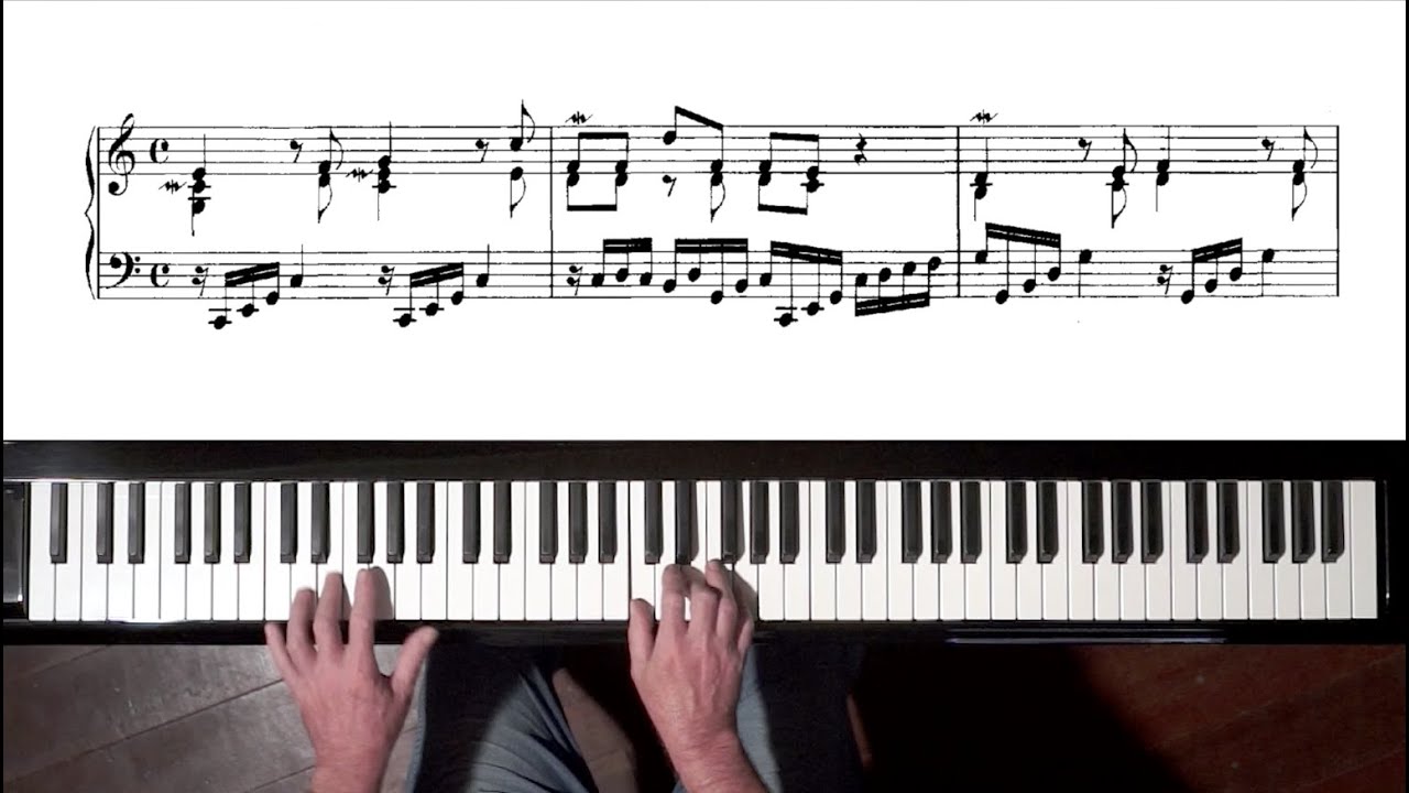 Bach “6 Short Preludes BWV 933-938” (complete) P. Barton FEURICH piano