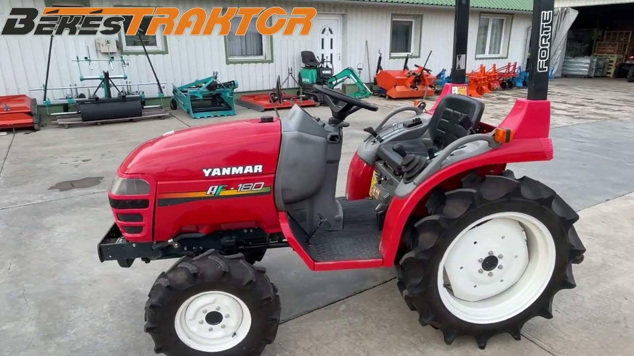 Yanmar AF180 Japán kistraktor
