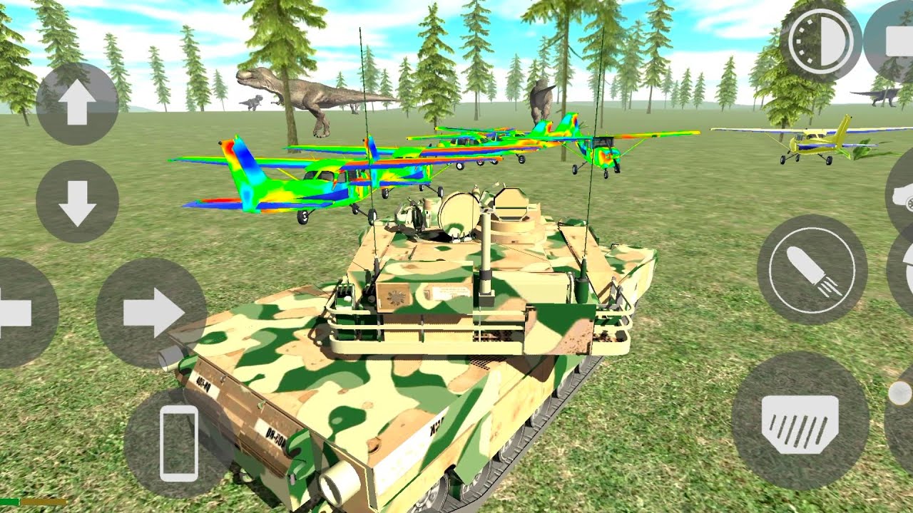 Indian Bikes Driving 3D All DINOSAUR attack my New Army tank