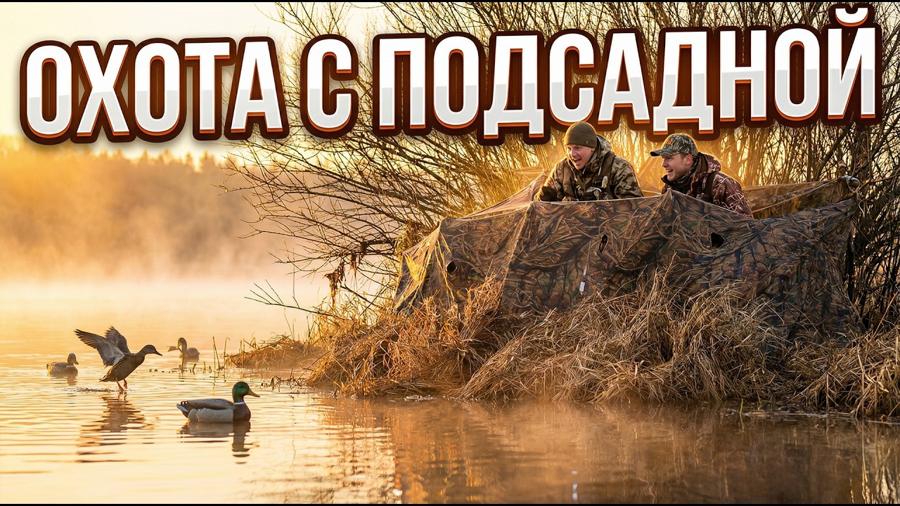 Весенняя охота с подсадной уткой #7