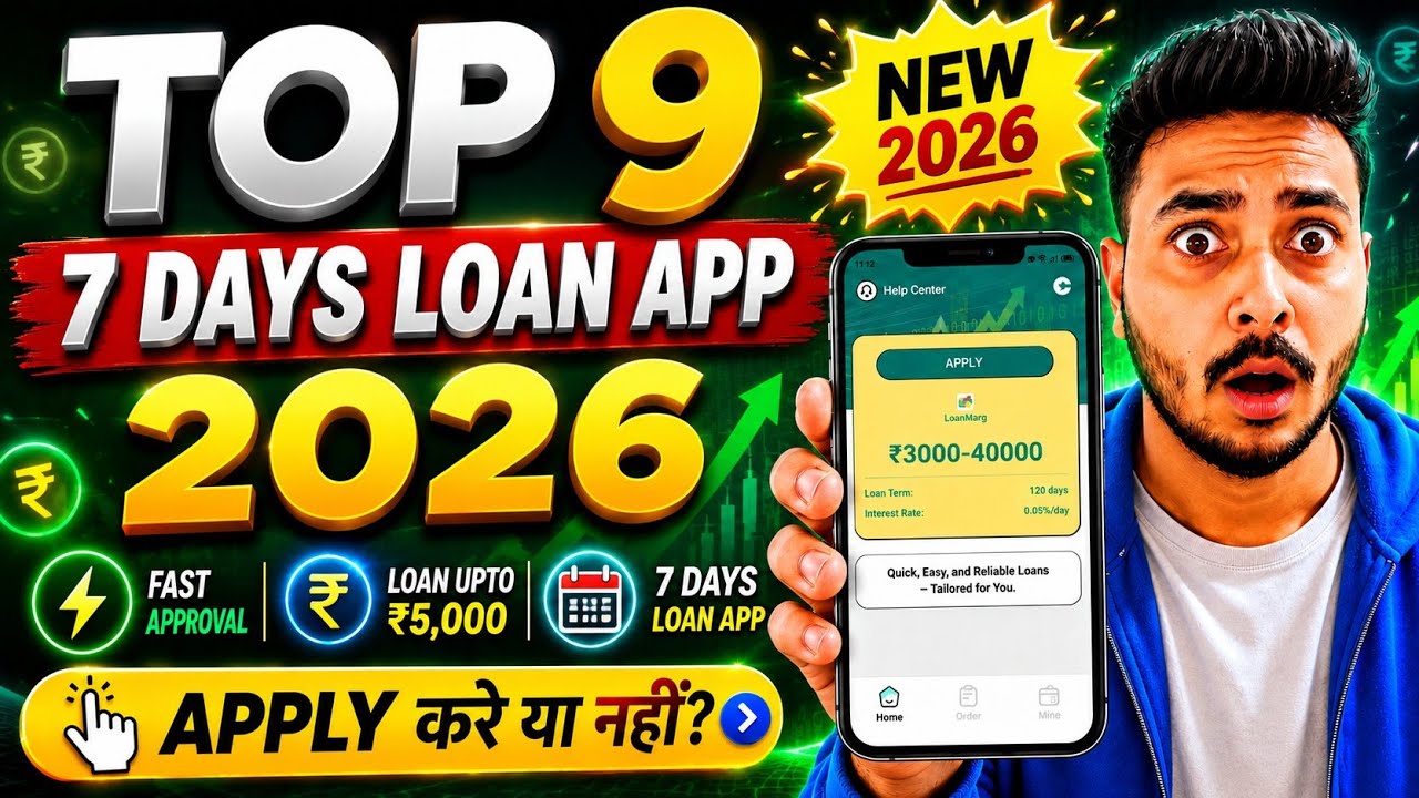 Top 9 Fake Loan Apps List 2026 🚨 | 7 Days Loan App Reality ✅ | Real vs Fake Full Truth