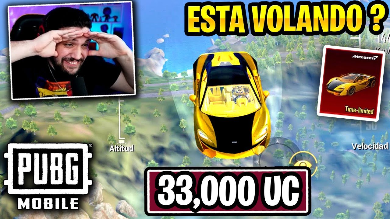 LA MEJOR SKIN MITICA de MCLAREN POR $33,000 Ucs! - PUBG MOBILE