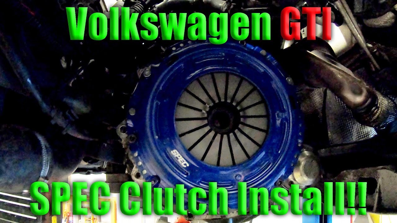 Установка сцепления и маховика VW GTI 2.0T!!!