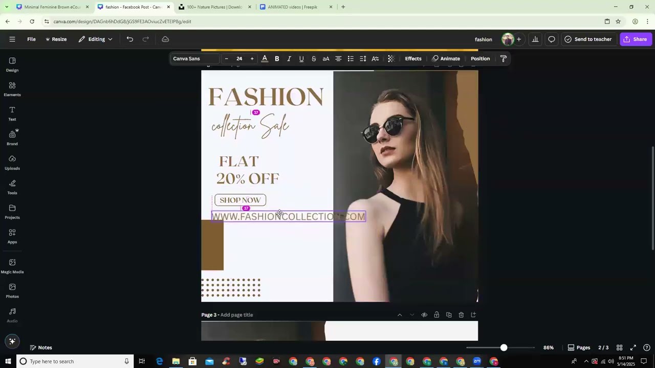 Ortex Media Batch no 130 Canva Pro Lecture no 2 By Miss Mannal