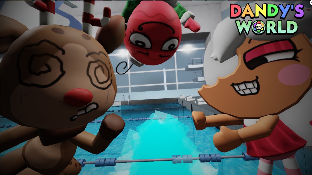 Руди учится плавать | Мир Дэнди