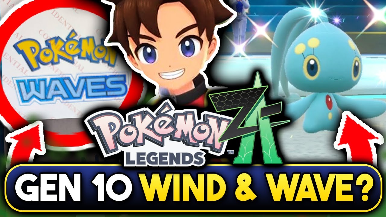 POKEMON NEWS! POKEMON WIND & WAVE GEN 10 RUMORS! SHINY MANAPHY & ENAMORUS EVENT ANNOUNCED!