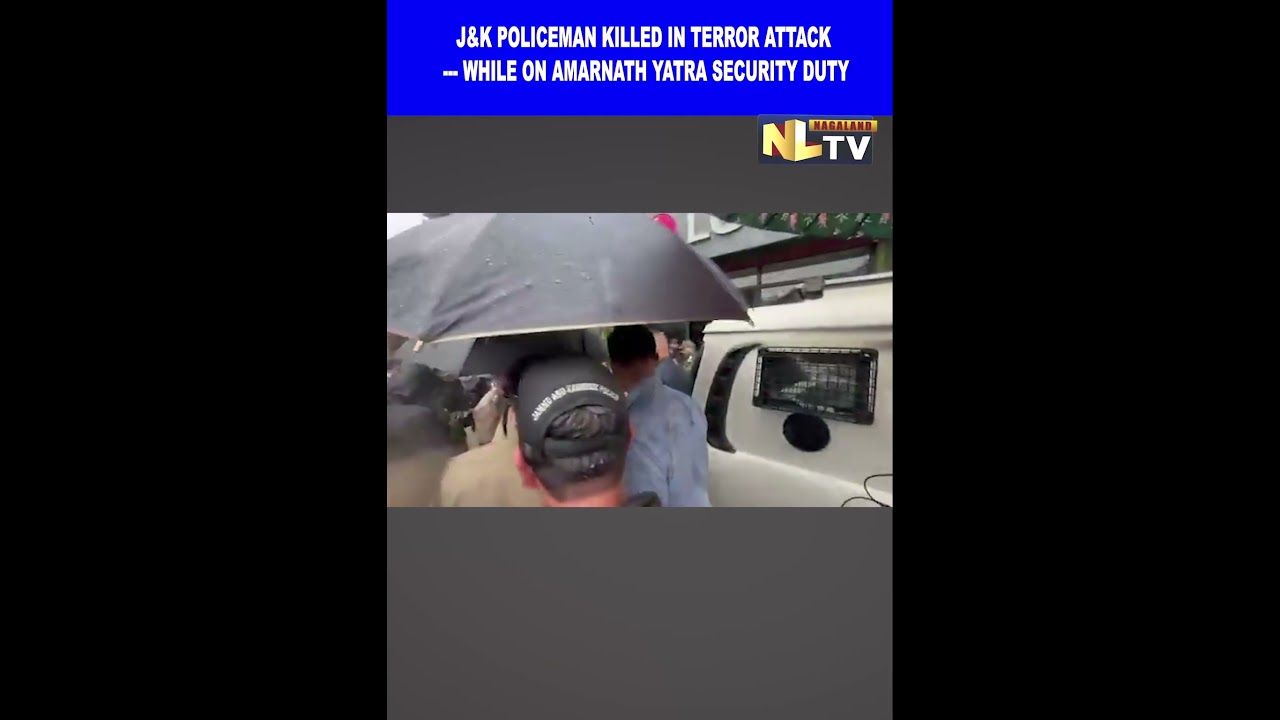 J&K POLICEMAN KILLED IN TERROR ATTACK WHILE ON AMARNATH YATRA SECURITY DUTY