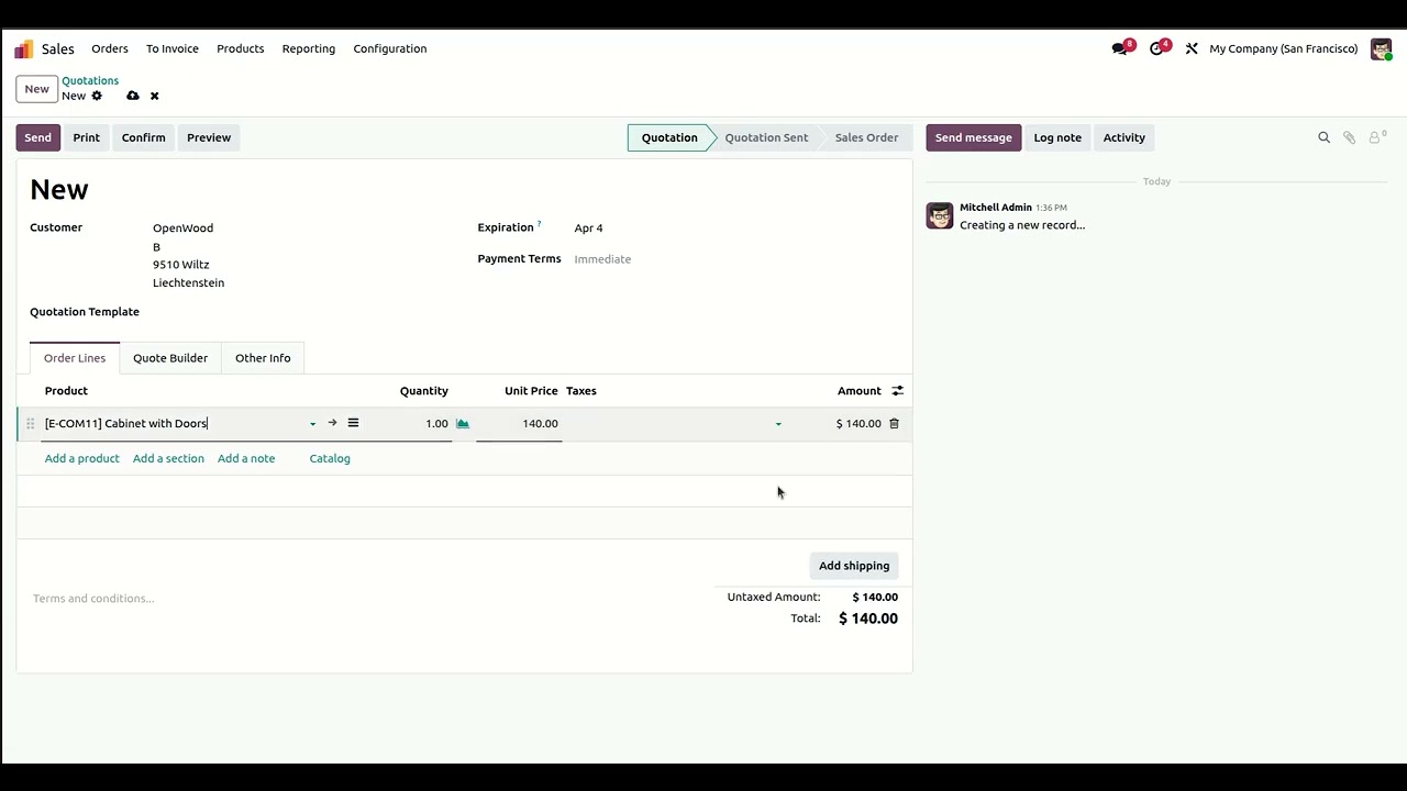 CTT Express Shipping Integration - Rate Calculation Odoo