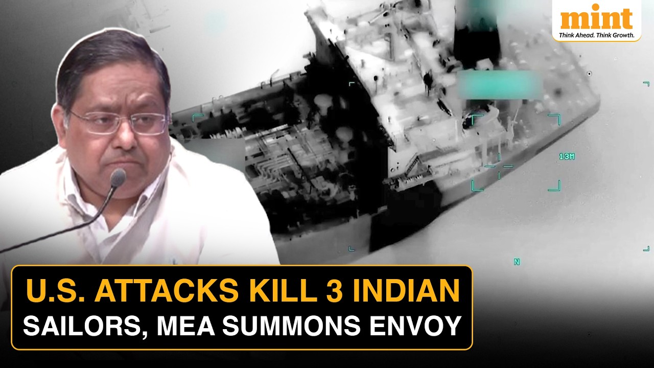 'Attacks MUST END': India Protests, Summons Top U.S. Official After 3 Sailors Die In 3 Ship Attacks