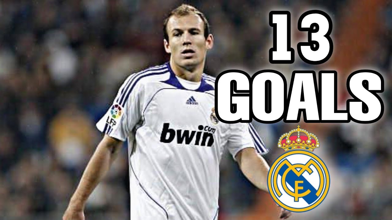 جميع اهداف ارين روبن مع ريال مدريد ● 13 هدف HD | تعليق عربي