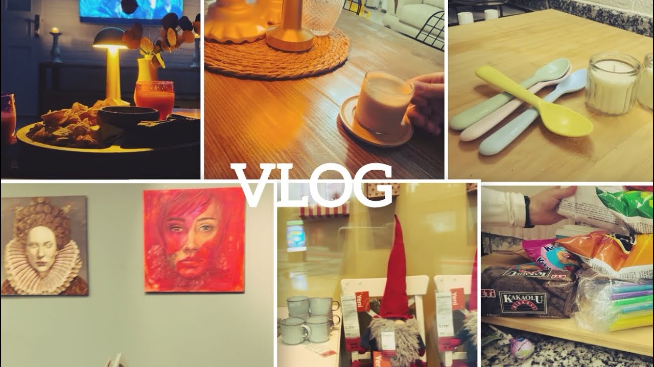 VLOG | Alışveriş | İkea turu | Film keyfi | Yeni kahve denemesi